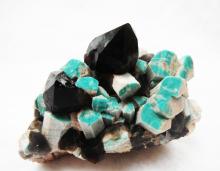 Smoky Quartz with Amazonite